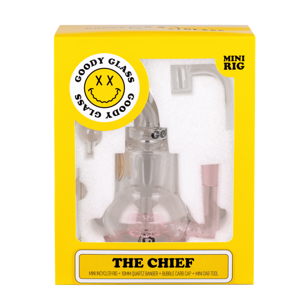 Goody Glass 5.5” The Chief Mini Dab Rig Kit
