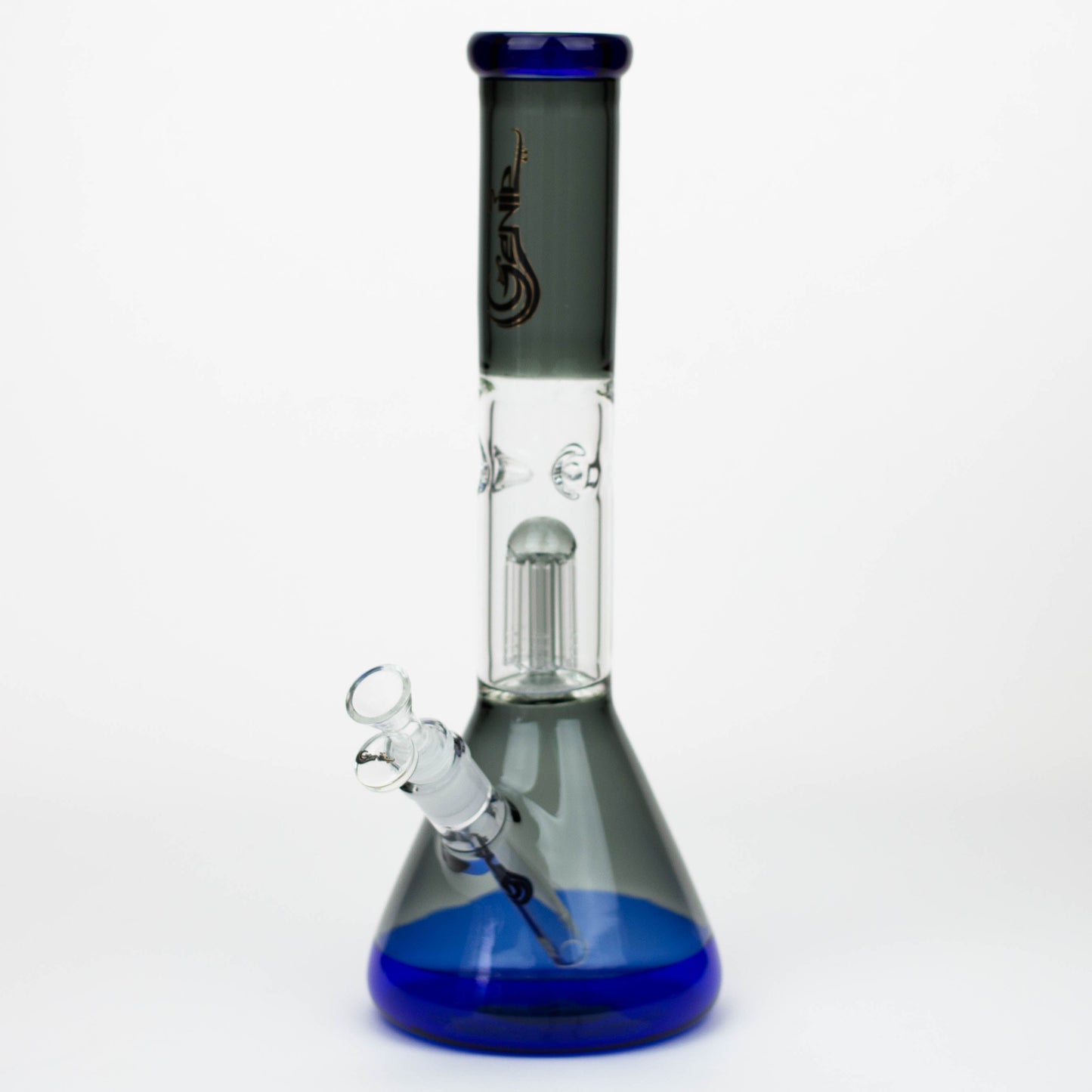 14.5" Genie-Tree arms two tone glass water bong ( ST11 )_7