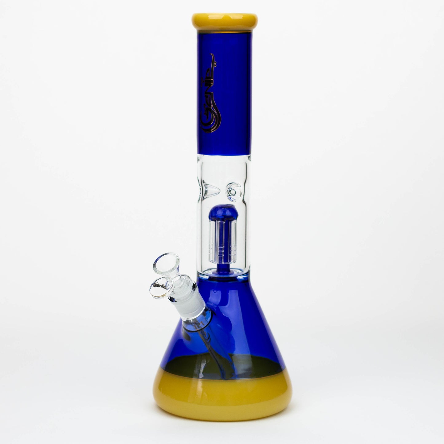14.5" Genie-Tree arms two tone glass water bong ( ST11 )_12