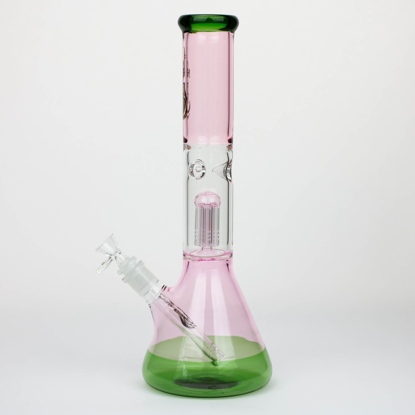 14.5" Genie-Tree arms two tone glass water bong ( ST11 )_2