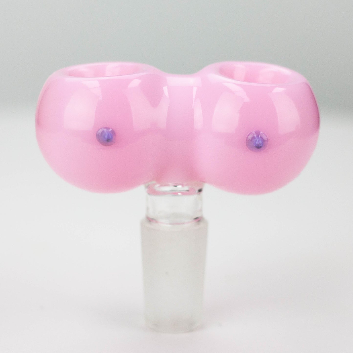 Color Boobs design Glass Dual Bowl_1