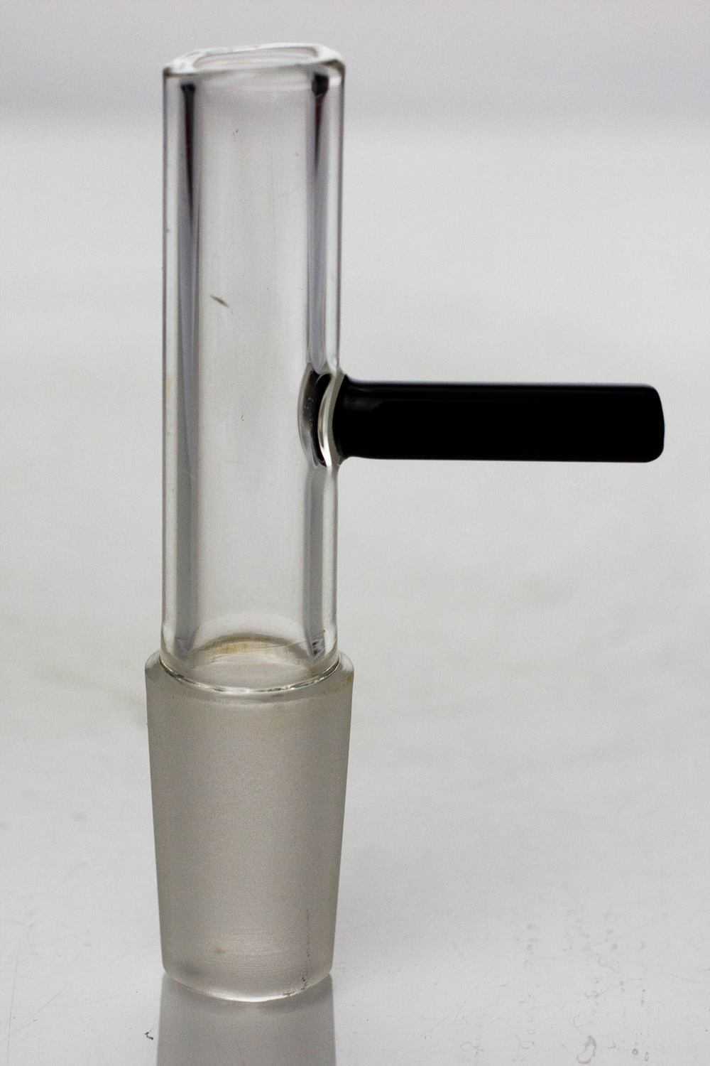 Glass popper bowl with color handle_2