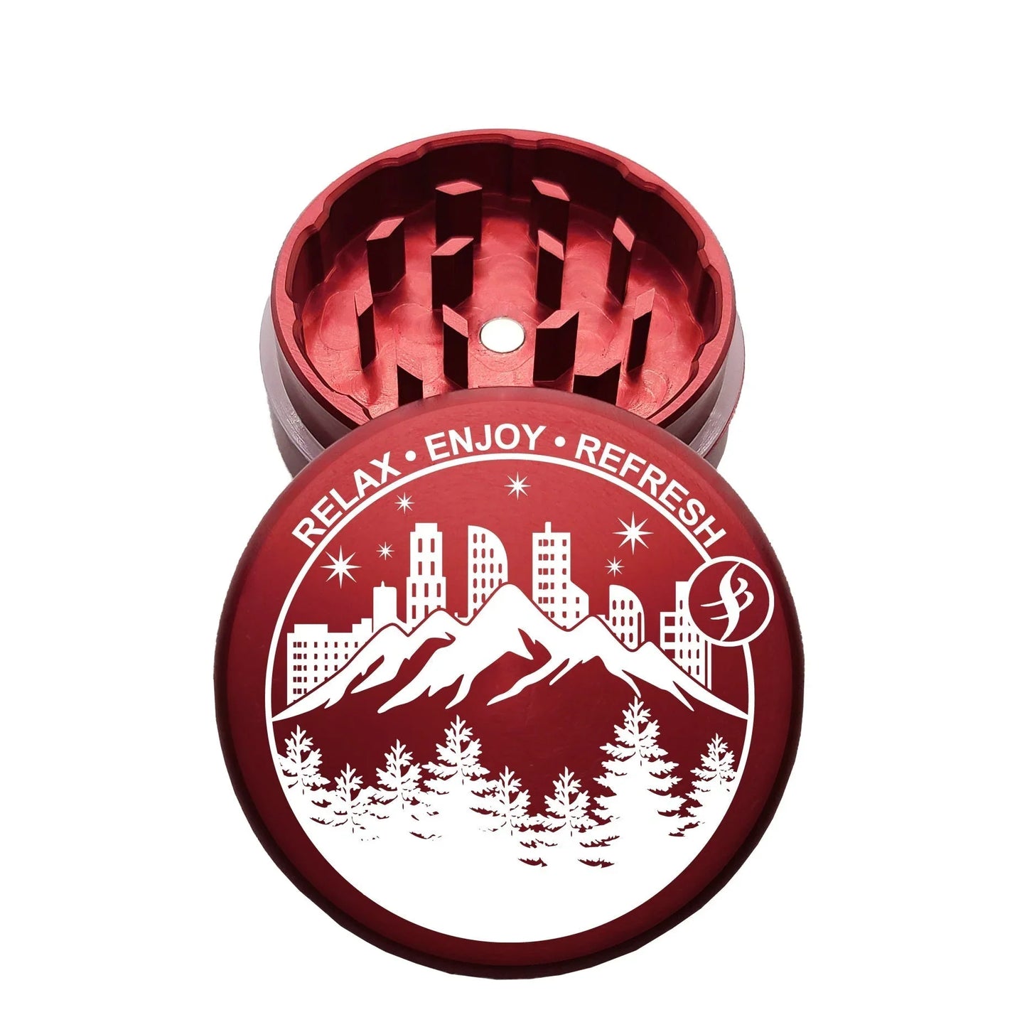 4SCORE®️ x Tahoe Grinder Co. USA made 2 PCS Herb Grinder - Limited Edition_5