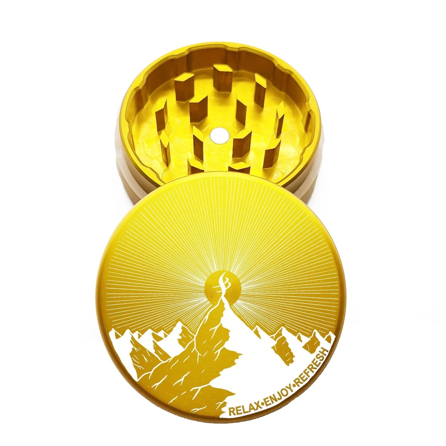 4SCORE®️ x Tahoe Grinder Co. USA made 2 PCS Herb Grinder - Limited Edition_14