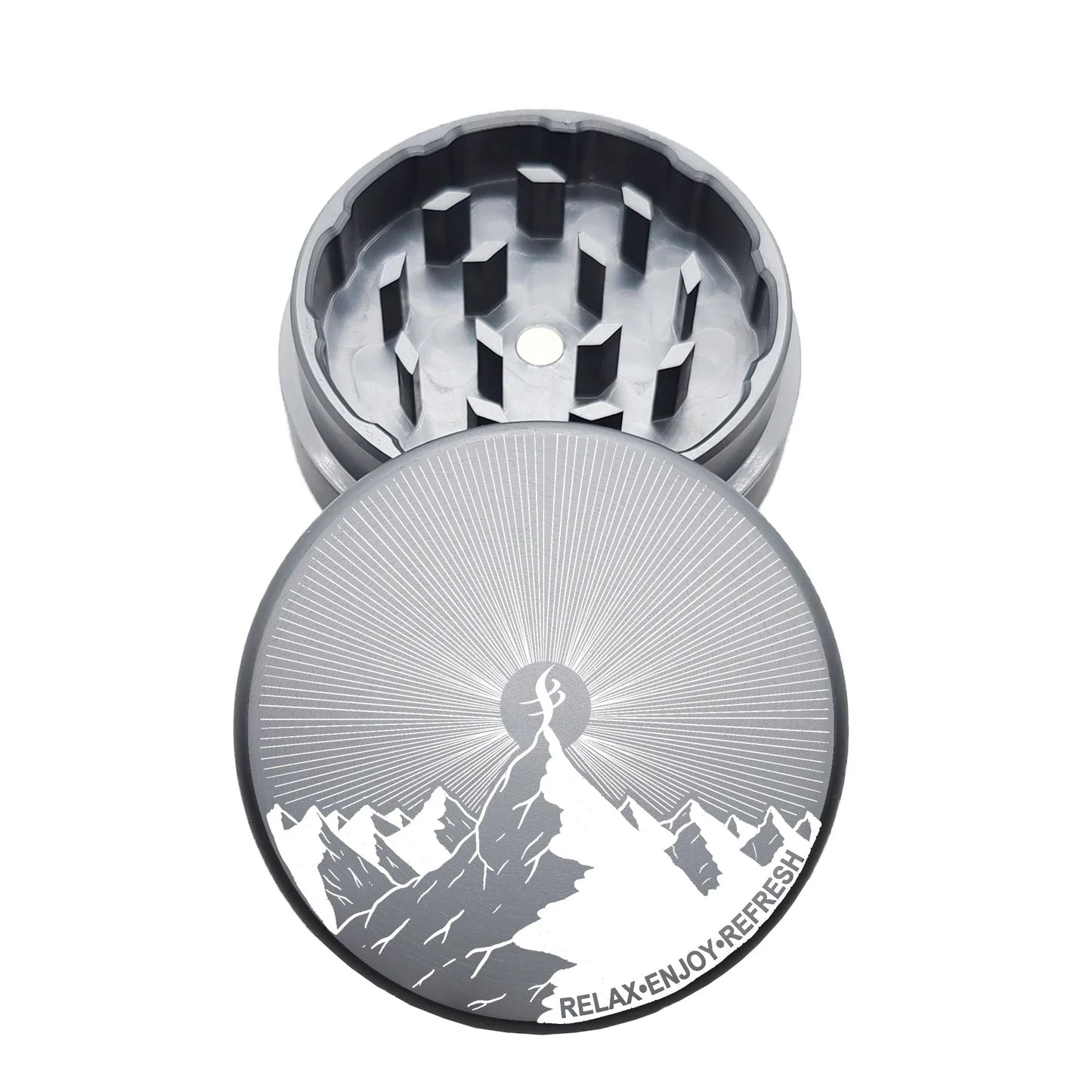 4SCORE®️ x Tahoe Grinder Co. USA made 2 PCS Herb Grinder - Limited Edition_2