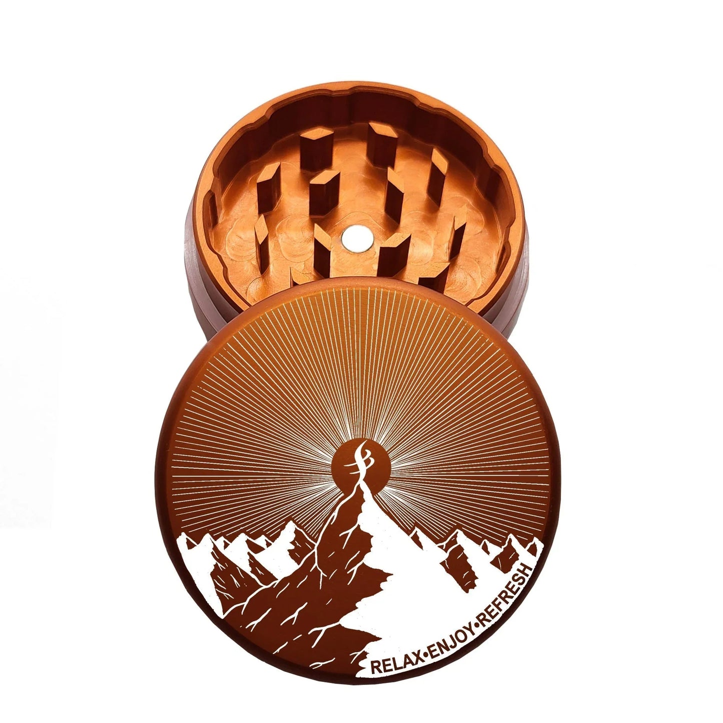 4SCORE®️ x Tahoe Grinder Co. USA made 2 PCS Herb Grinder - Limited Edition_12