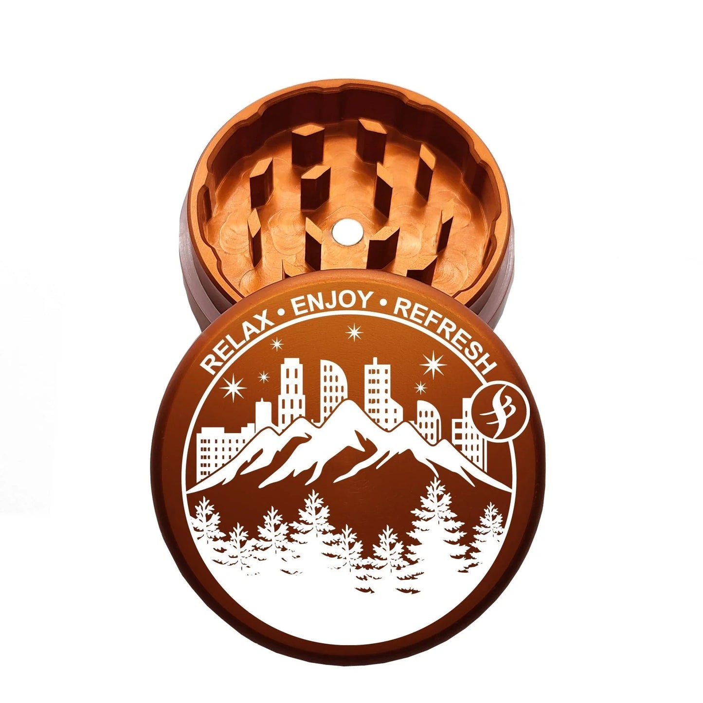 4SCORE®️ x Tahoe Grinder Co. USA made 2 PCS Herb Grinder - Limited Edition_13