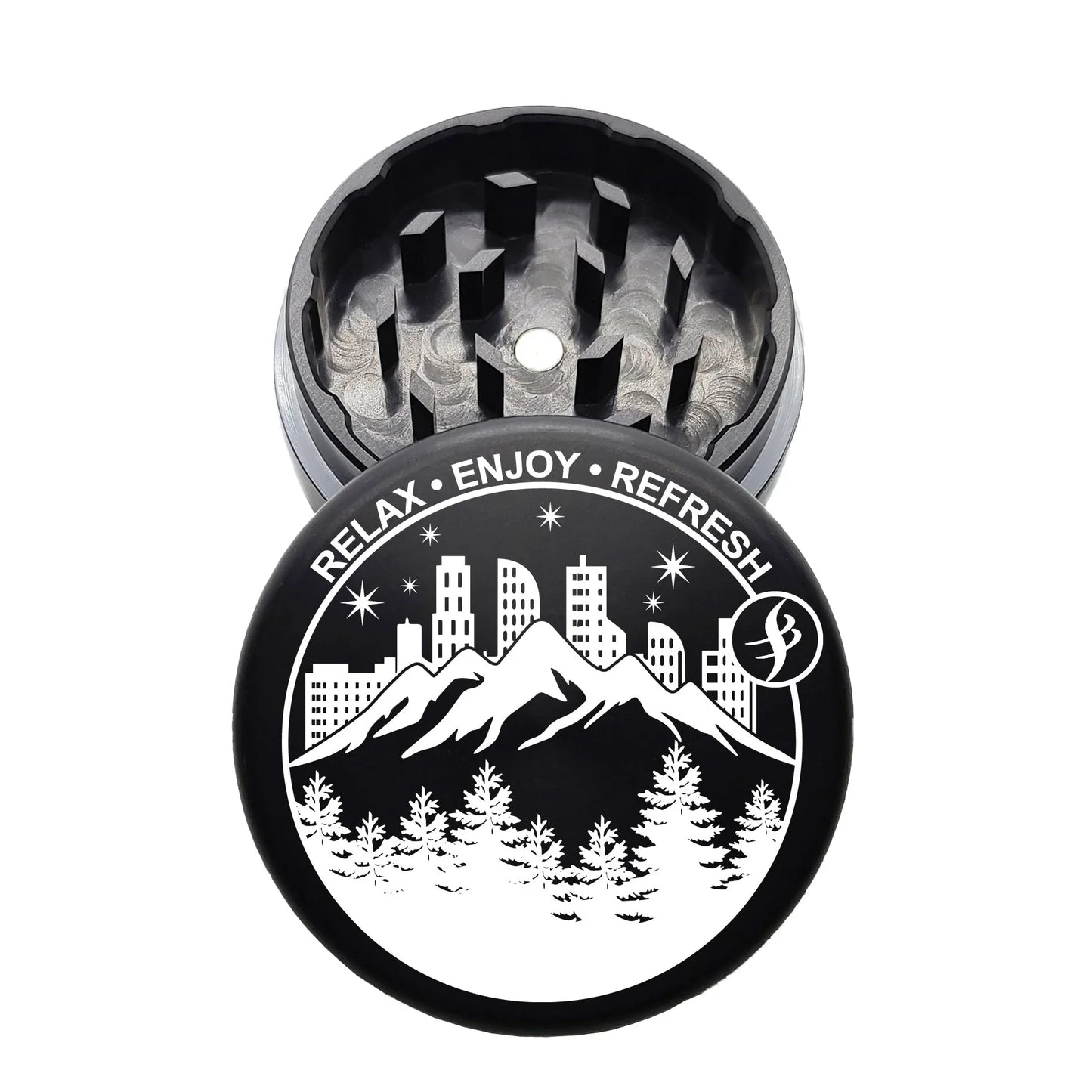 4SCORE®️ x Tahoe Grinder Co. USA made 2 PCS Herb Grinder - Limited Edition_8