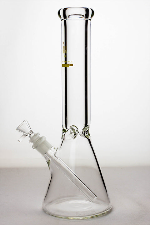 14" infyniti 9 mm beaker glass water bong_2