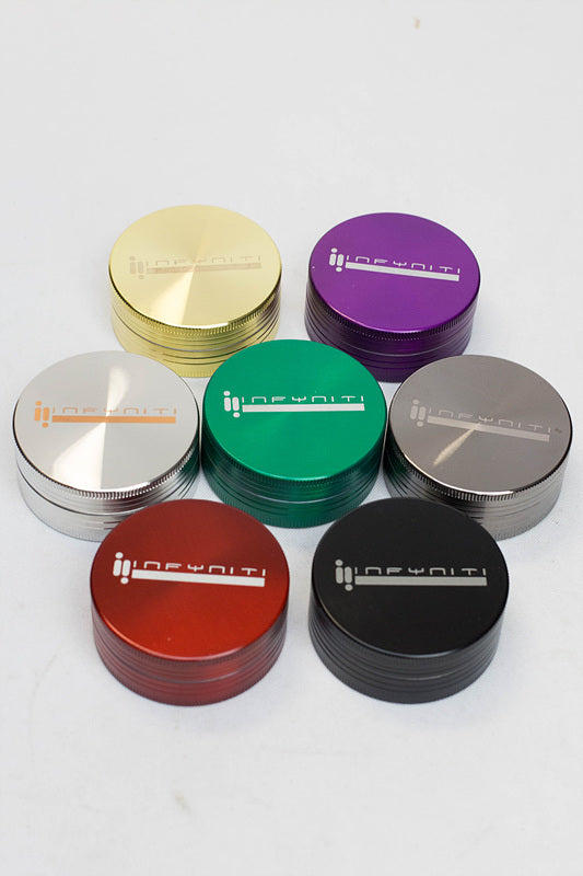 Infyniti 2 parts metal herb grinder_0