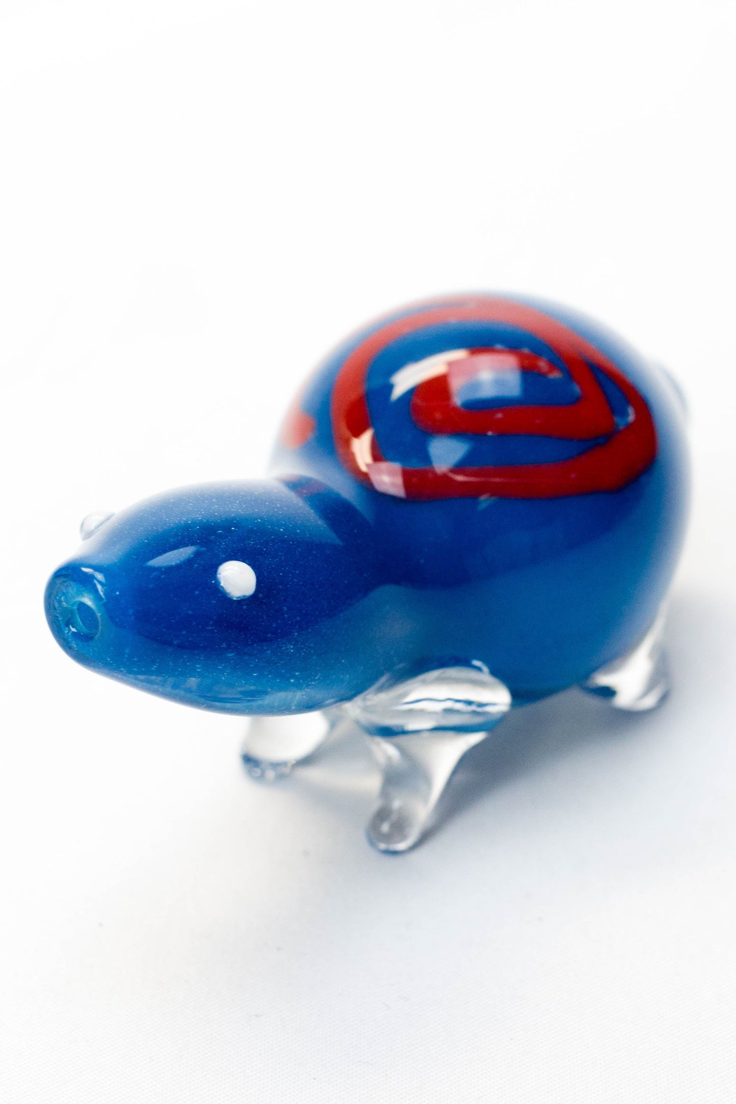 3" Turtle shape glass hand pipe_4