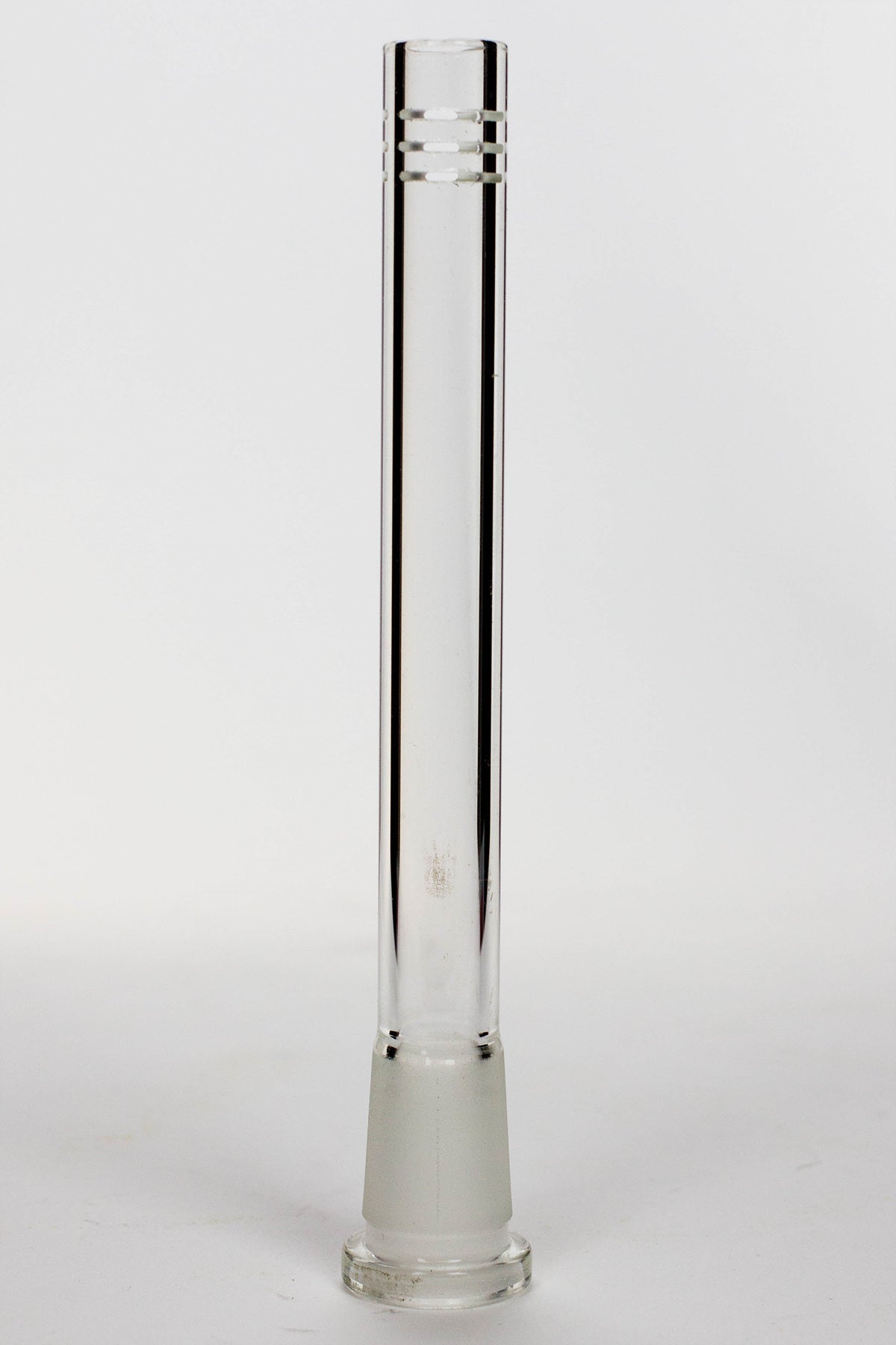 Glass open ended 6 slits downstem_7