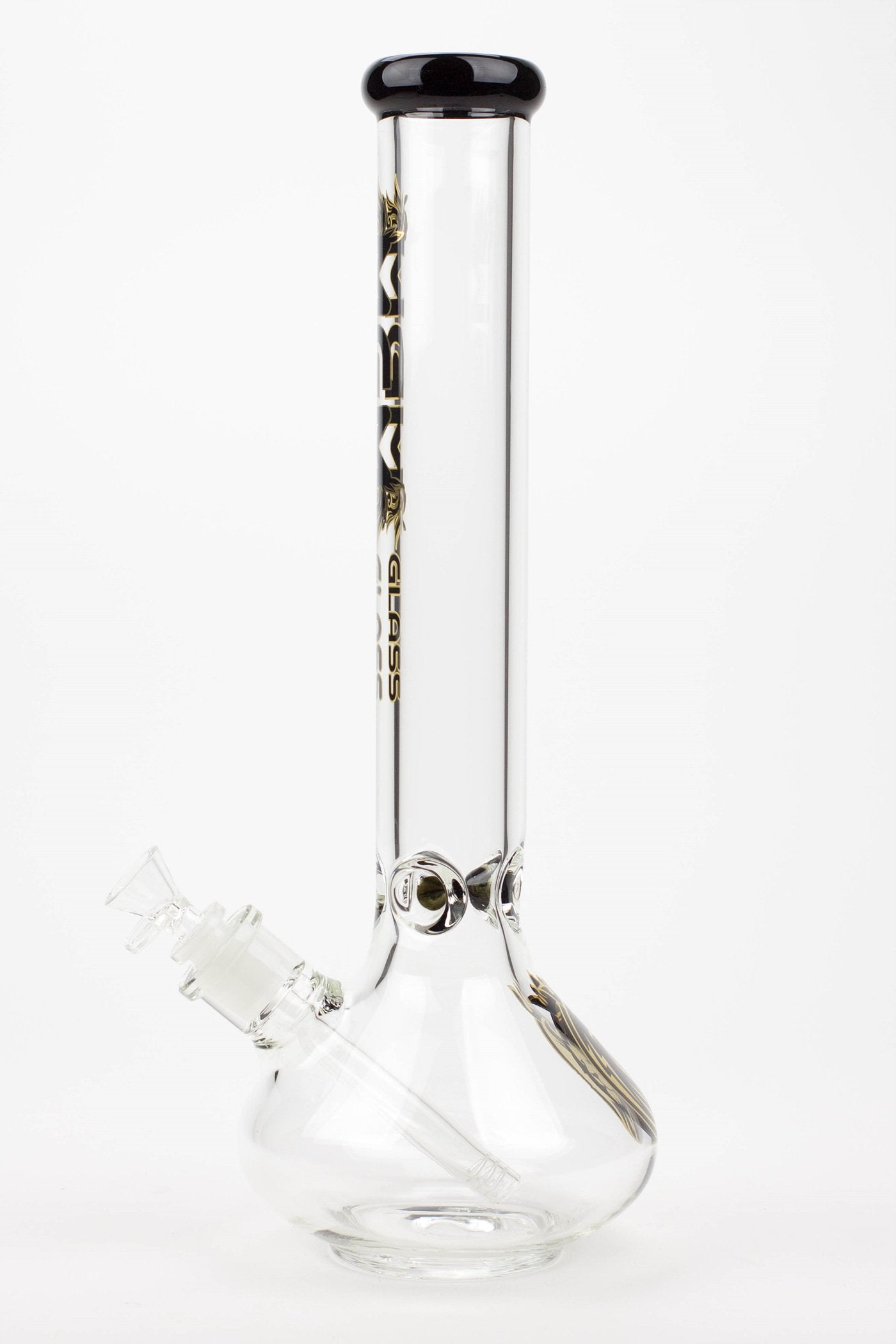 16" glass / 7 mm / rounded base water bong_2