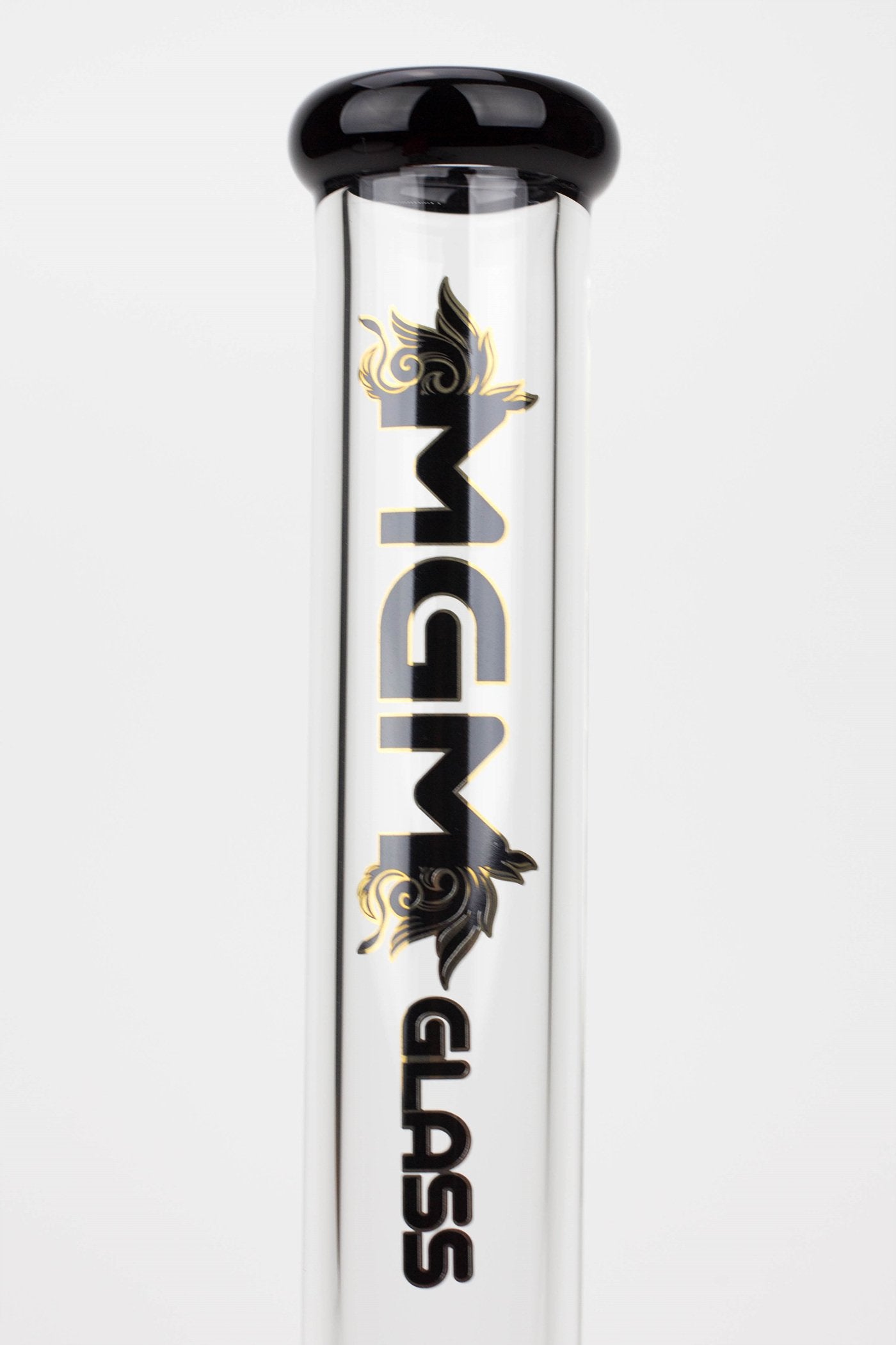 16" glass / 7 mm / rounded base water bong_4