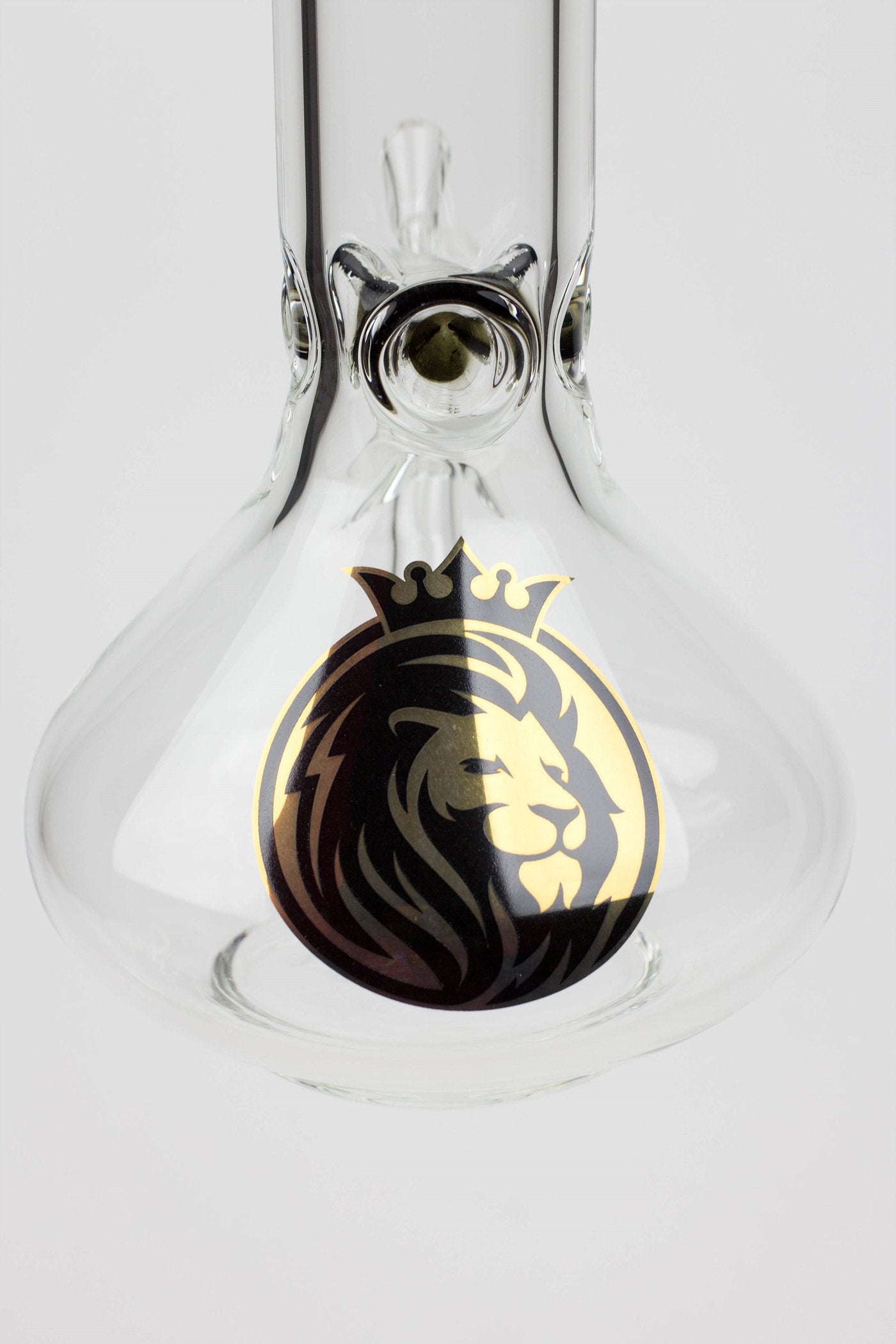 16" glass / 7 mm / rounded base water bong_6