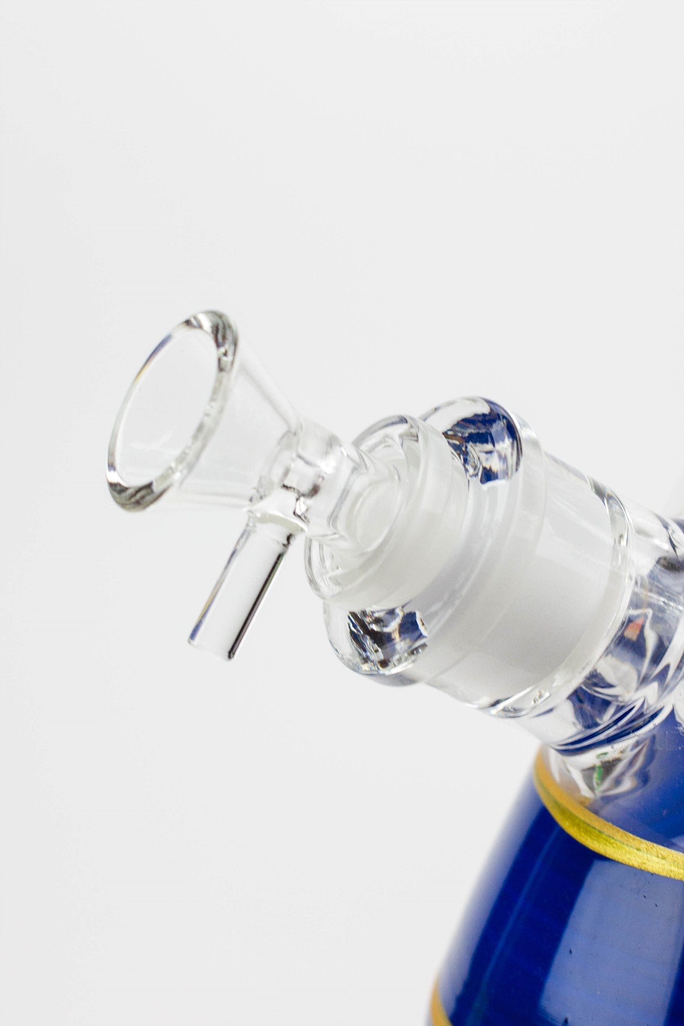 18" glass / 7 mm / beaker glass water bong_1