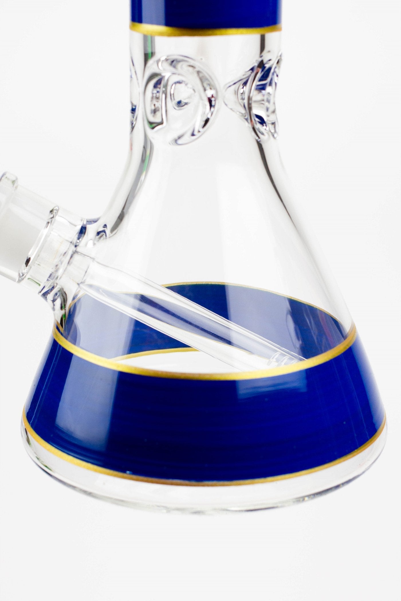 18" glass / 7 mm / beaker glass water bong_2