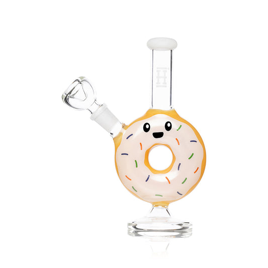 Hemper 6” Glass Donut Mini Bong 🍩