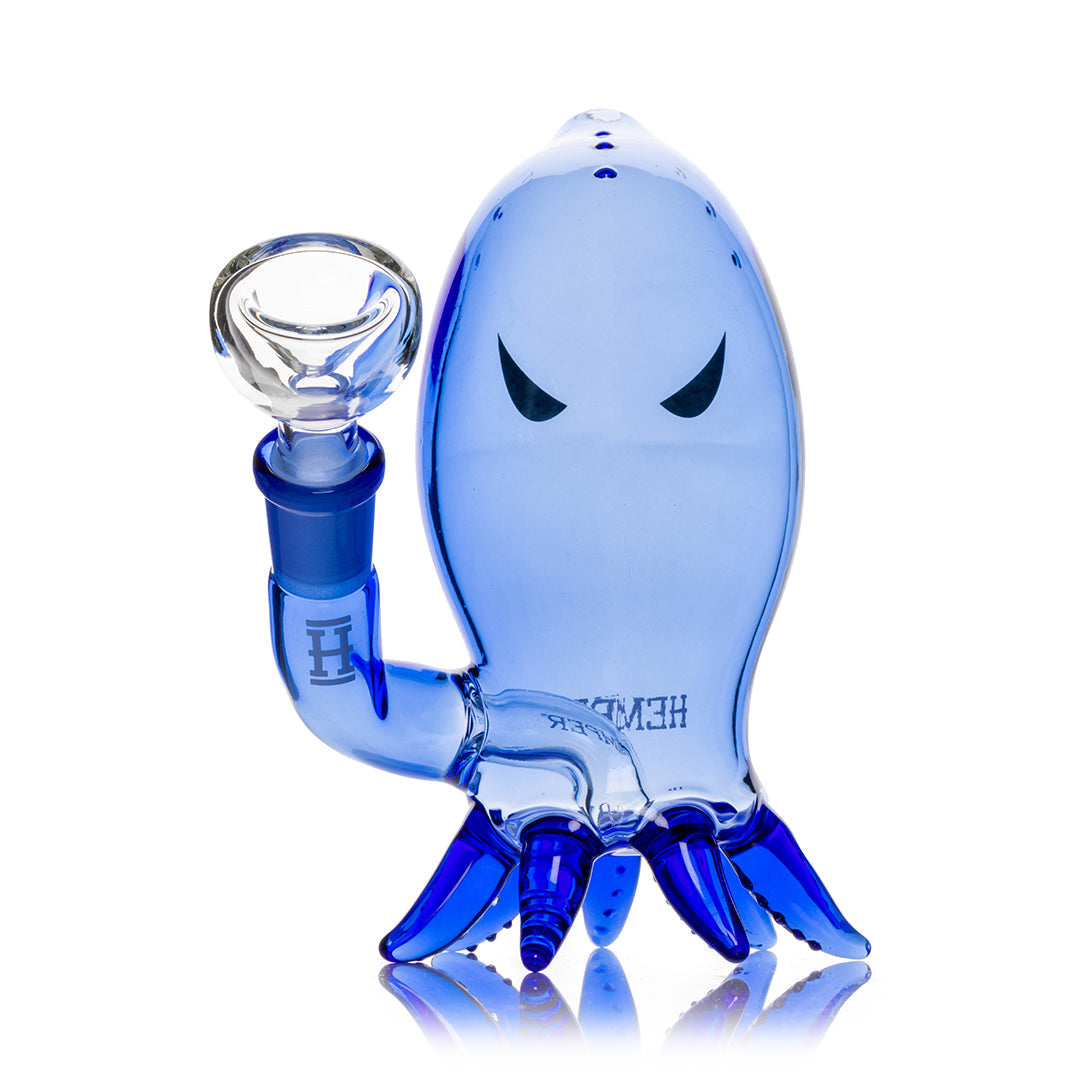 Hemper 6” Glass Kraken Mini Bong 🐙