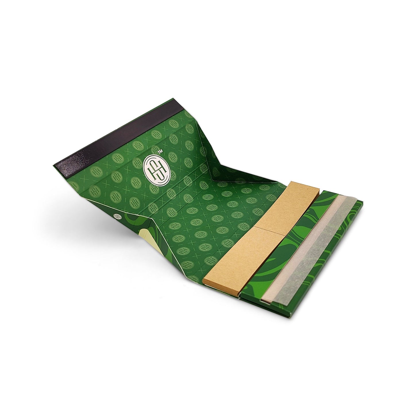High Society Primo King Size Organic Hemp Rolling Papers w/ Crutches (Box of 22 Packs)