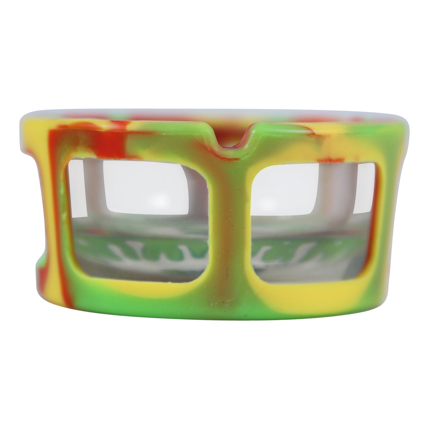 Space King Glass Ashtray w. Silicone Sleeve