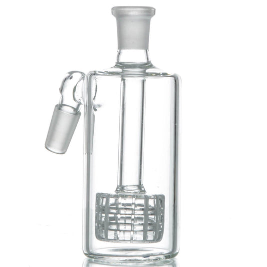 CaliConnected Clear Glass Matrix Perc Ashcatcher (Multi-Size/Angle)