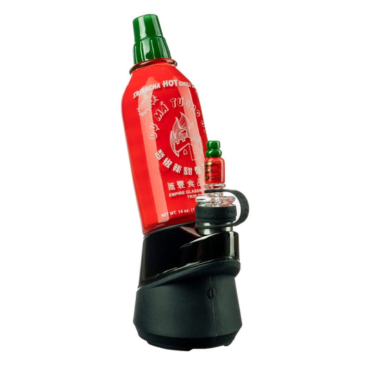Sriracha Bottle Puffco Peak Glass Attachment 🌶️
