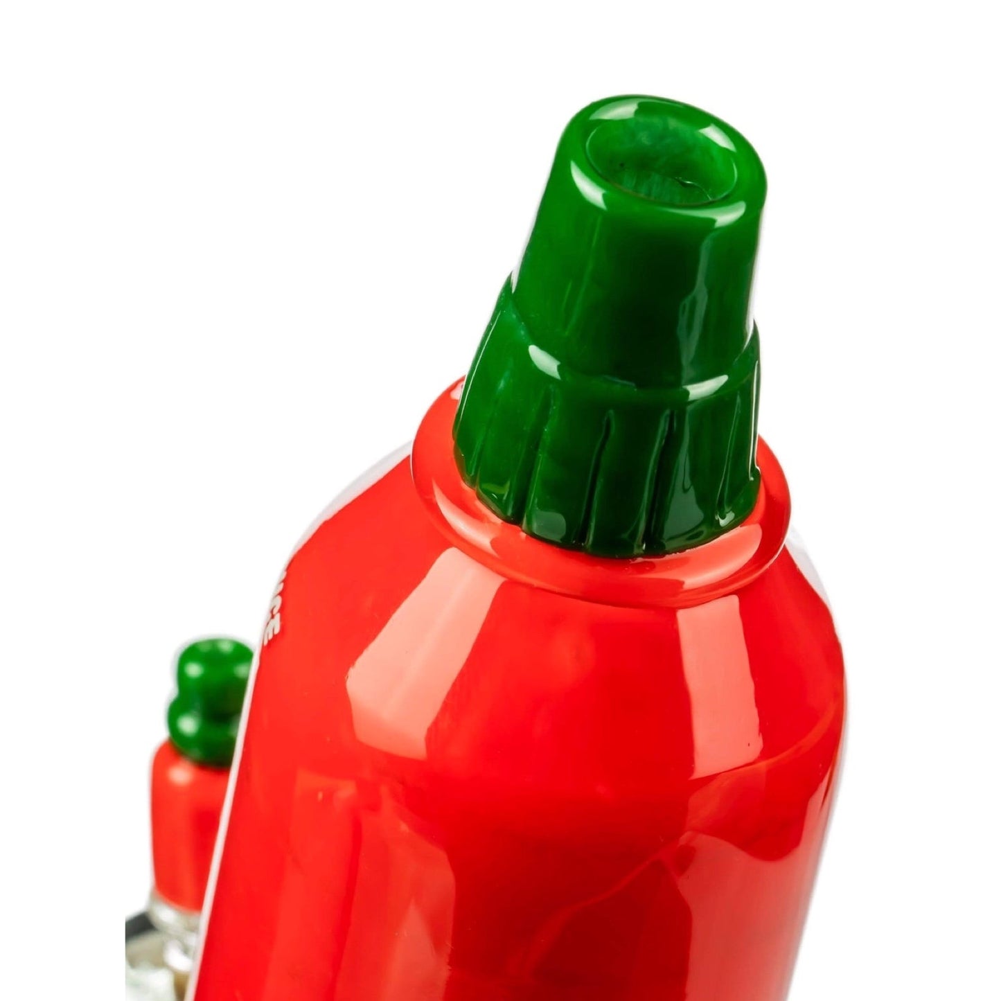 Sriracha Bottle Puffco Peak Glass Attachment 🌶️