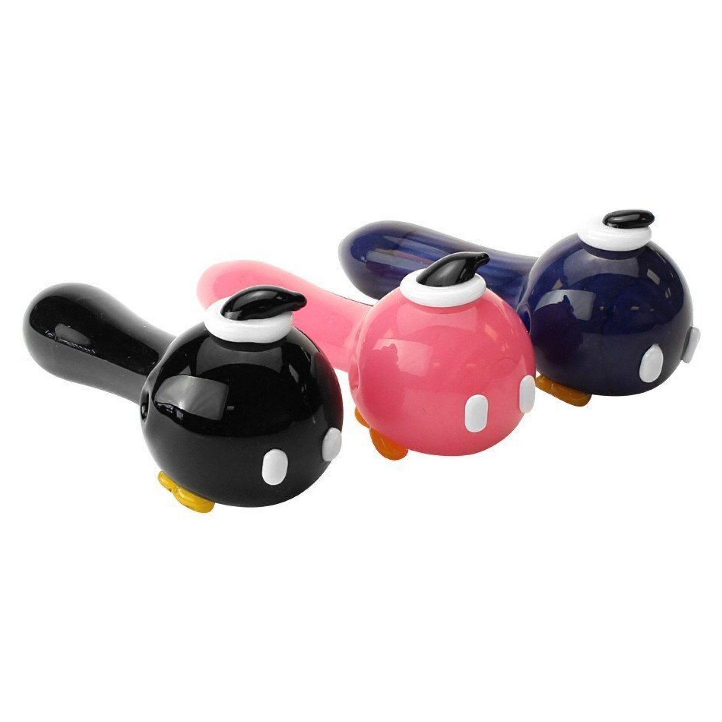 Empire Glassworks "Walking Bomb" Spoon Pipe 💣