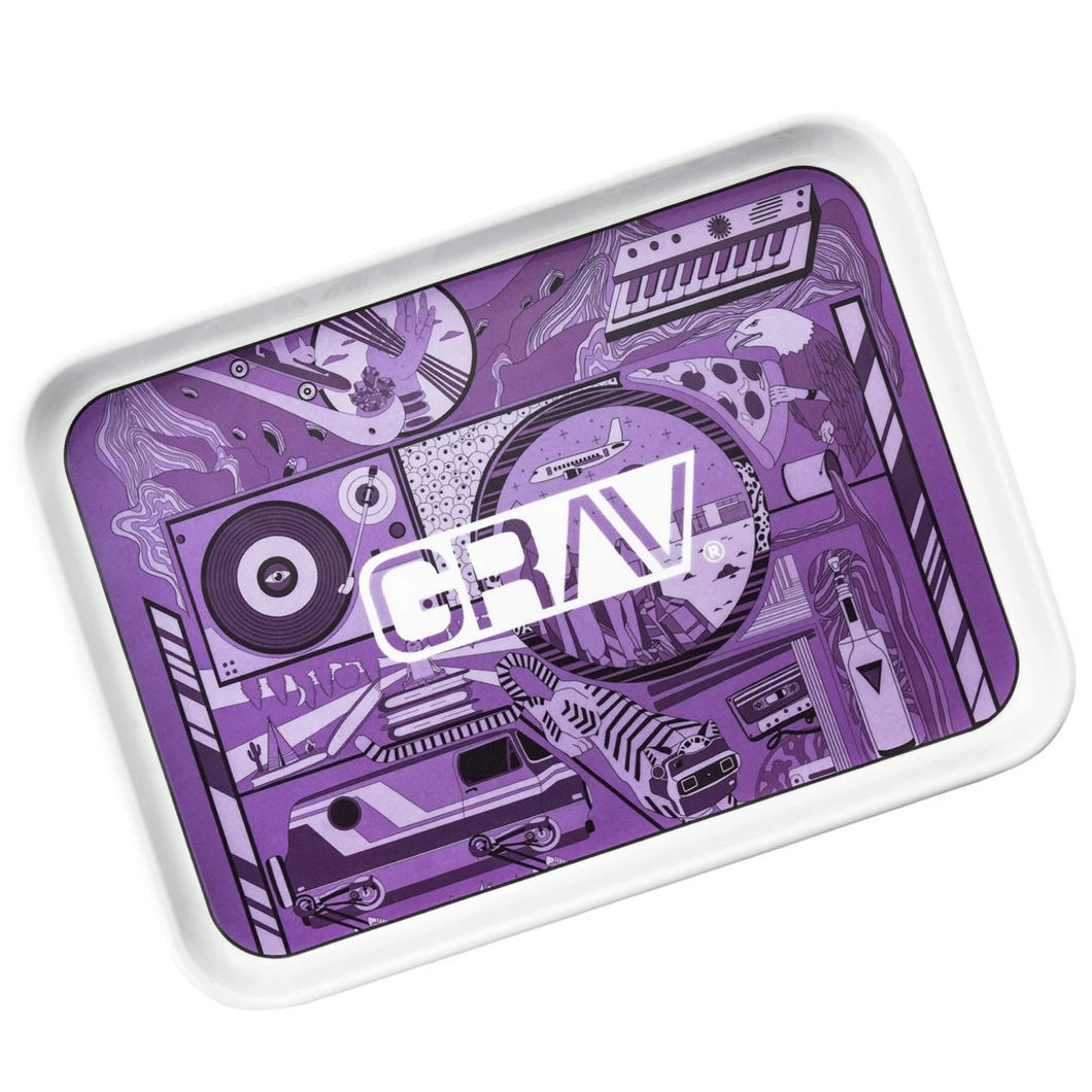 Grav® Acrylic Rolling Tray