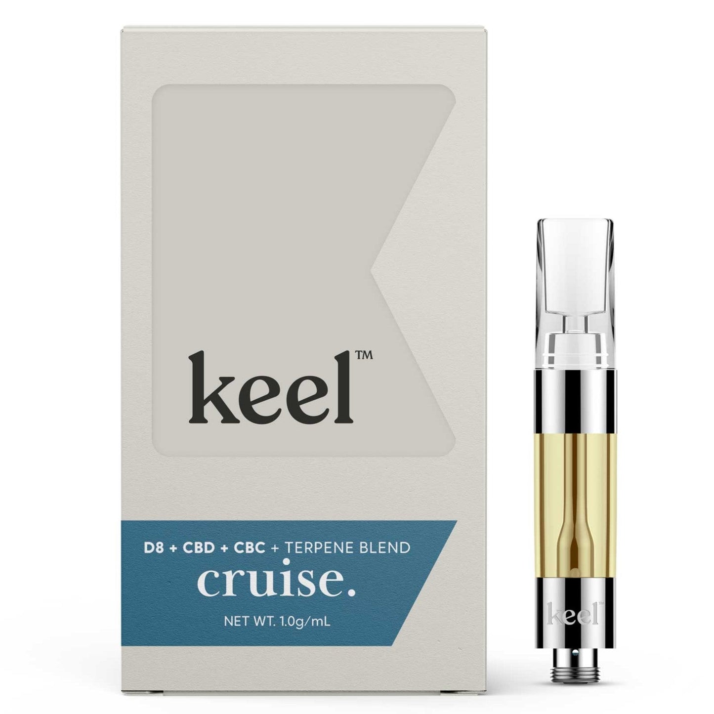 Keel Blends CBD Extract Pre-Filled Cartridge (1g) 💨