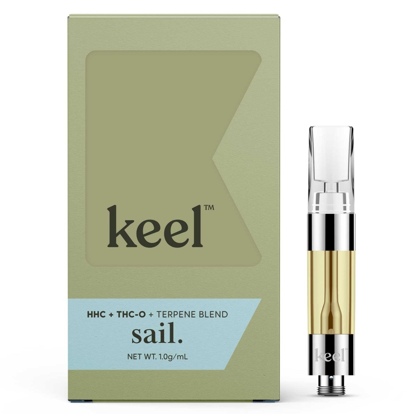 Keel Blends CBD Extract Pre-Filled Cartridge (1g) 💨