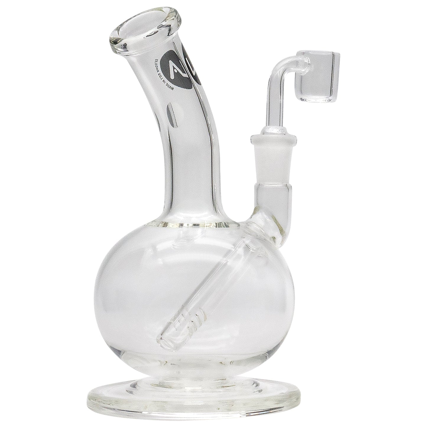 LA Pipes 7” Heavy Glass Mini Pedestal Dab Rig