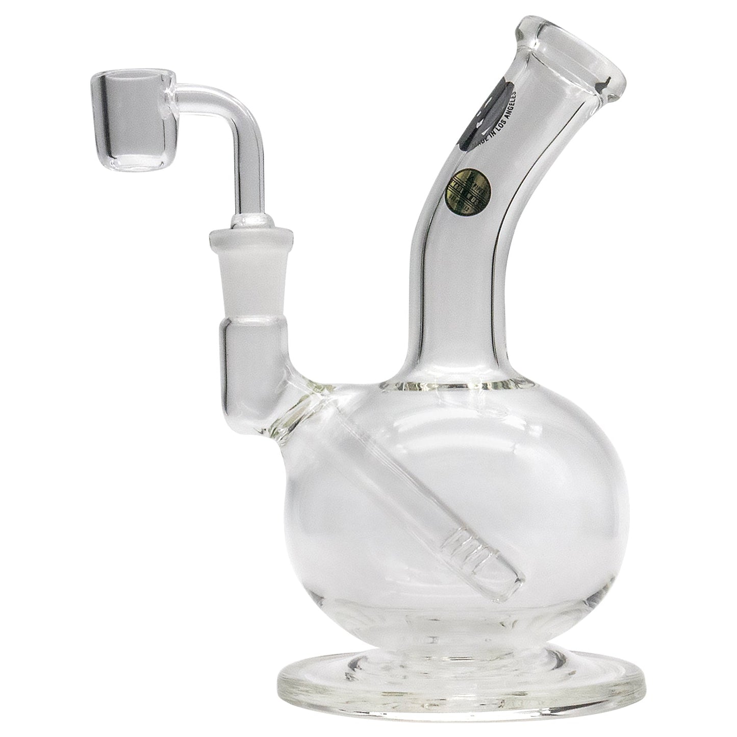 LA Pipes 7” Heavy Glass Mini Pedestal Dab Rig