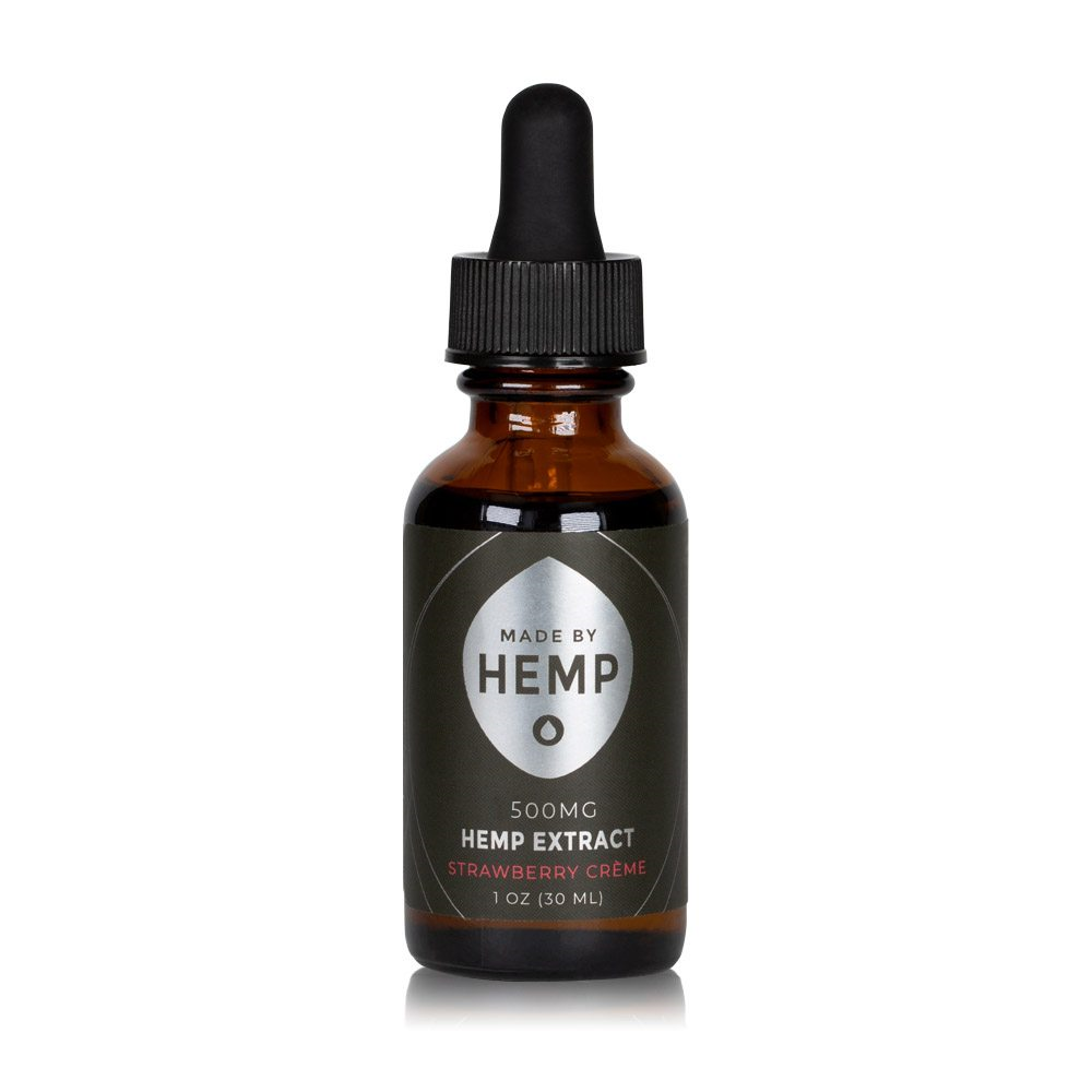 Made by Hemp CBD Oil Tincture (1oz, 500mg CBD)💧