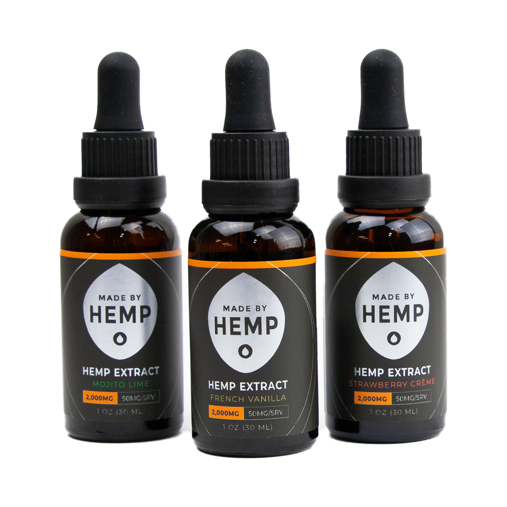 Made by Hemp CBD Oil Tincture (1oz, 2000mg CBD)💧