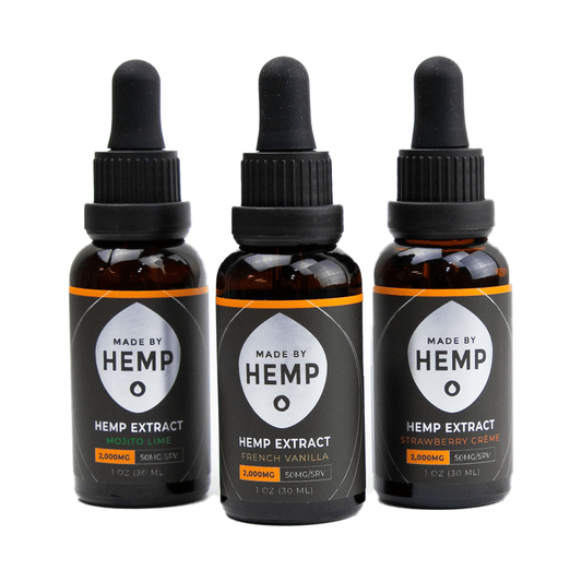 Made by Hemp CBD Oil Tincture (1oz, 2000mg CBD)💧
