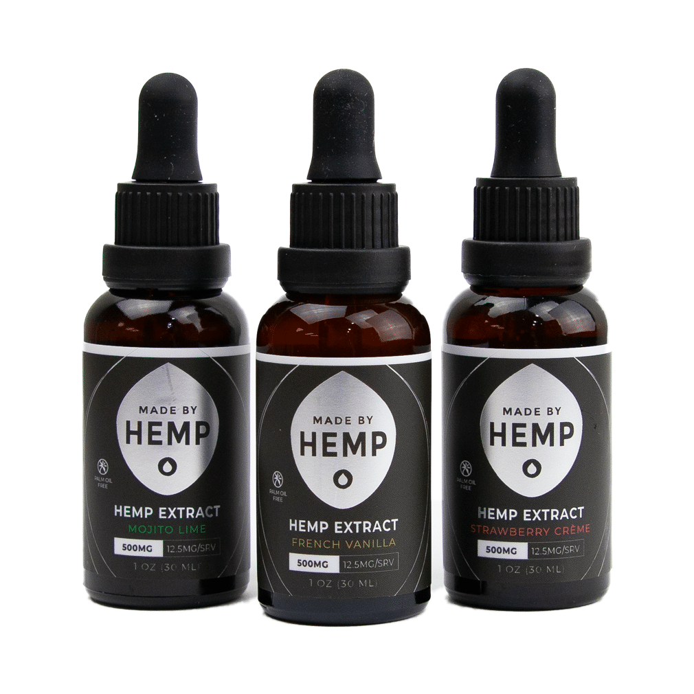 Made by Hemp CBD Oil Tincture (1oz, 500mg CBD)💧