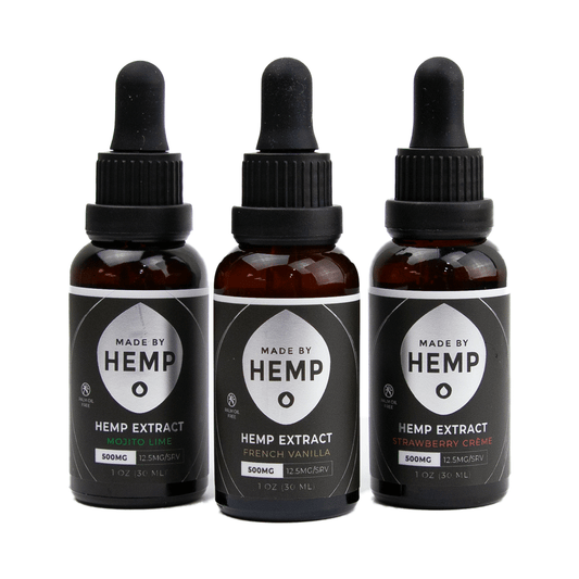 Made by Hemp CBD Oil Tincture (1oz, 500mg CBD)💧
