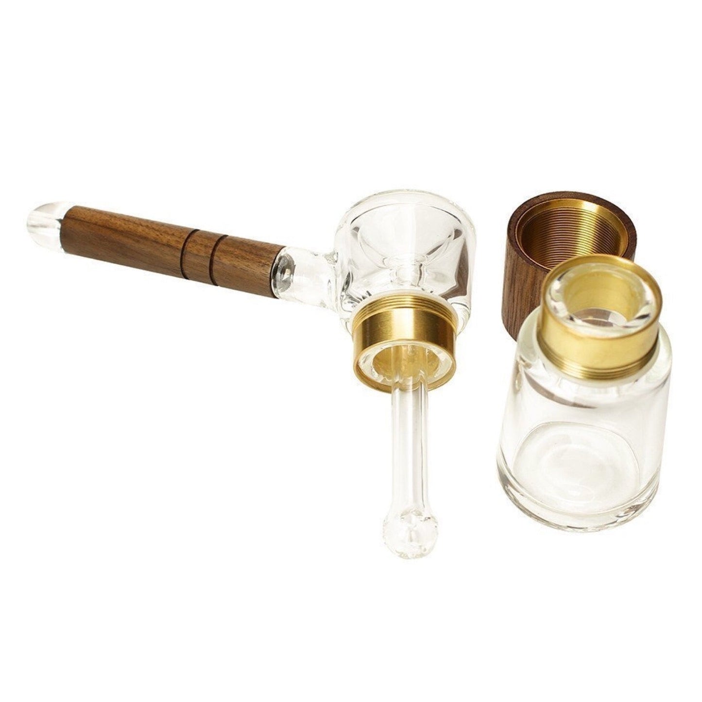 Marley Natural Walnut Bubbler Pipe