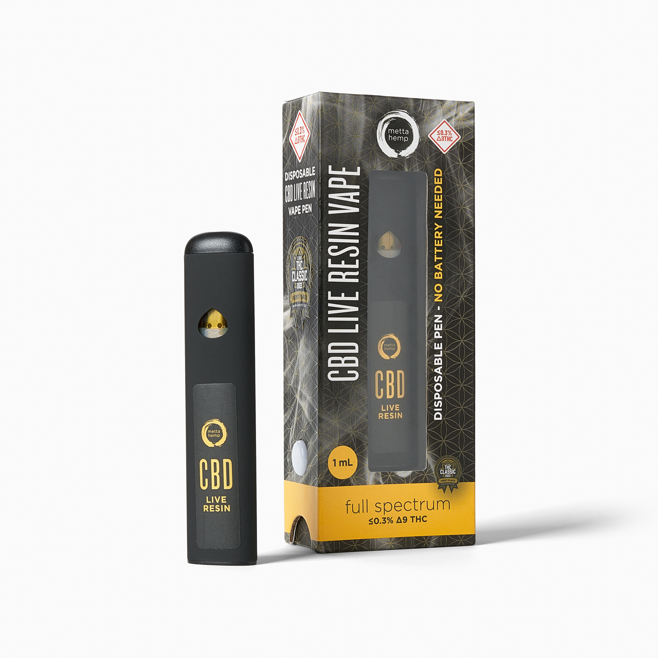 Metta Hemp Vaporizer Pen (1g) 💨