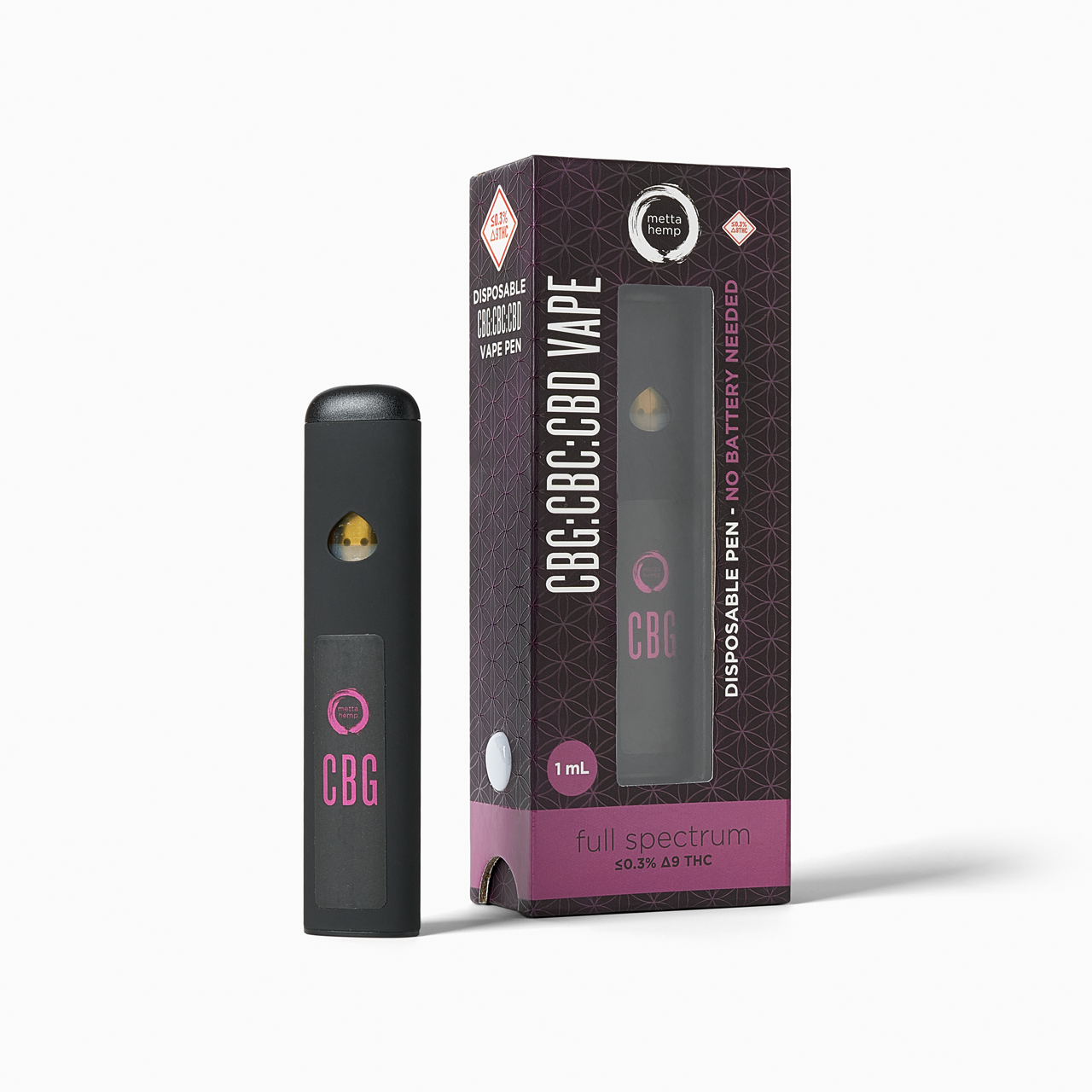 Metta Hemp Vaporizer Pen (1g) 💨