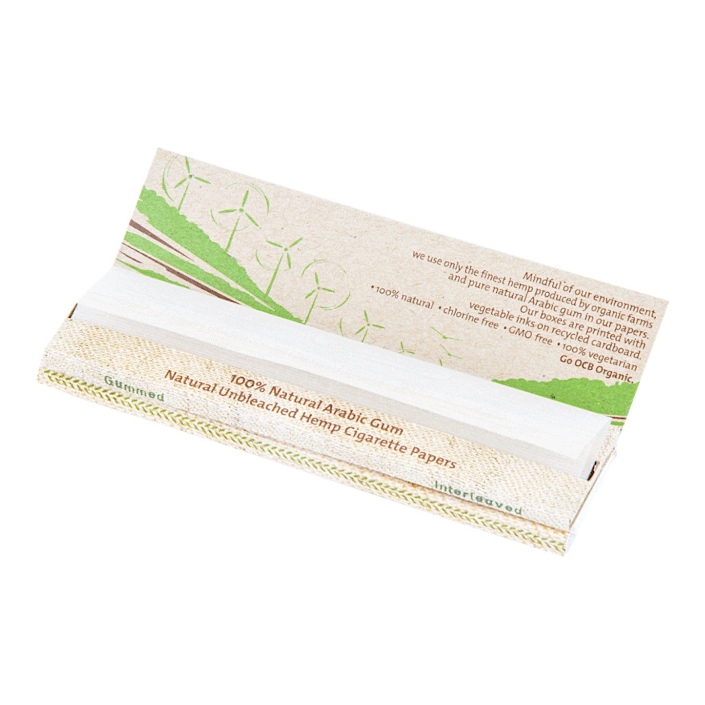 OCB King Slim Unbleached Organic Hemp Rolling Papers