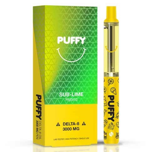 Puffy 3G Delta-8 Vaporizer Pen (3g) 💨