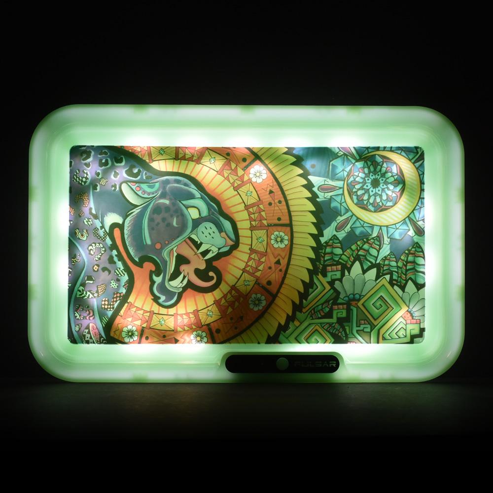 Pulsar LED Rolling Trays (11” x 7”) - Multiple Designs!