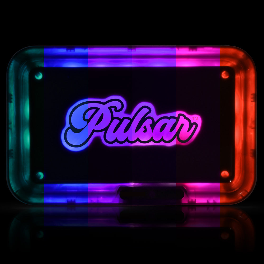 Pulsar LED Rolling Trays (11” x 7”) - Multiple Designs!