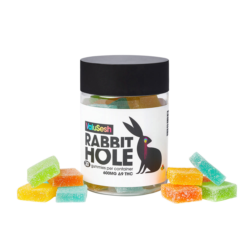 Rabbit Hole Delta-9 Gummies 600mg (30ct 20mg)