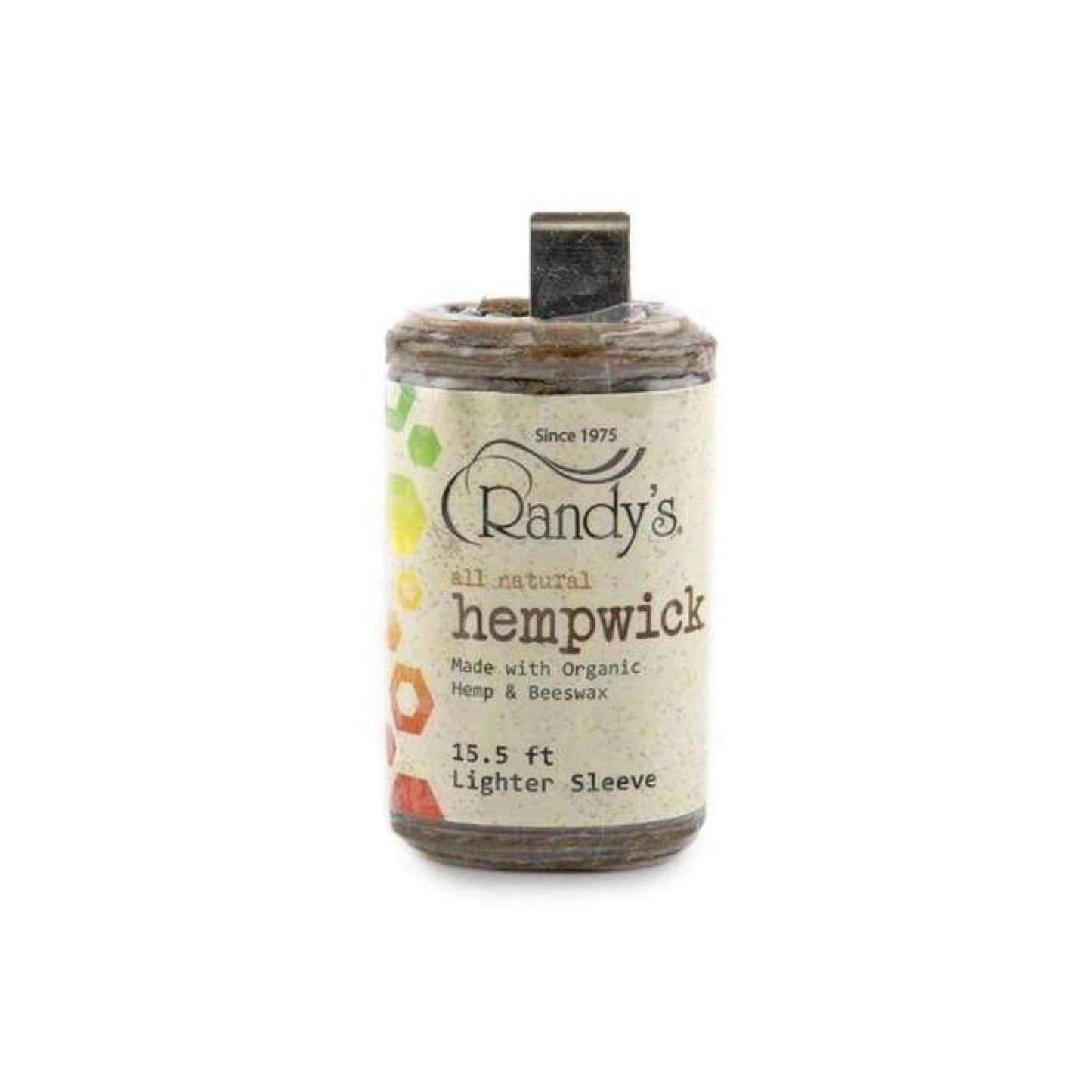 Randy’s Hemp Wick Lighter Sleeve - 15.5 ft Spool
