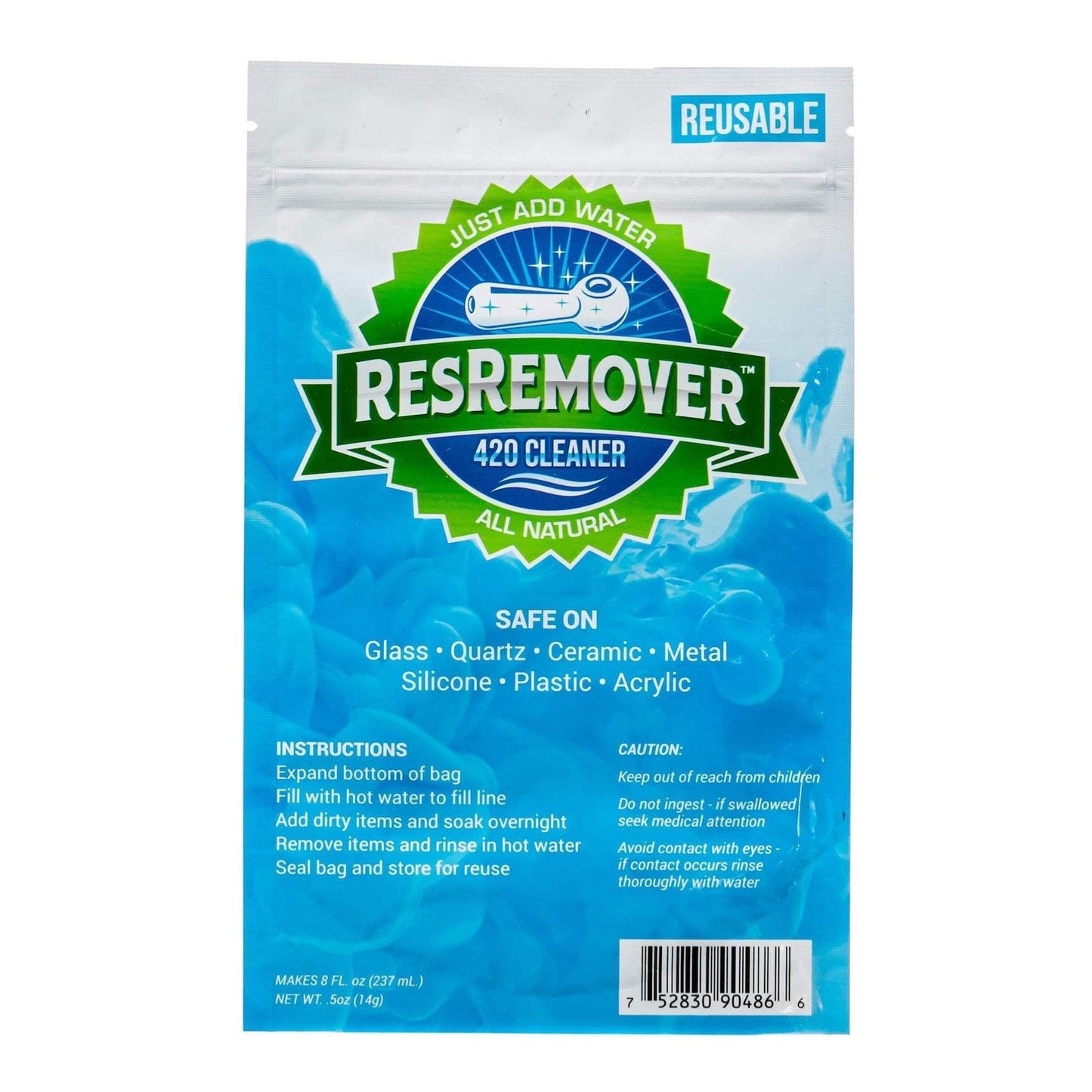 ResRemover 420 Pipe Cleaner Solution 8 fl. oz. - Just Add Water!