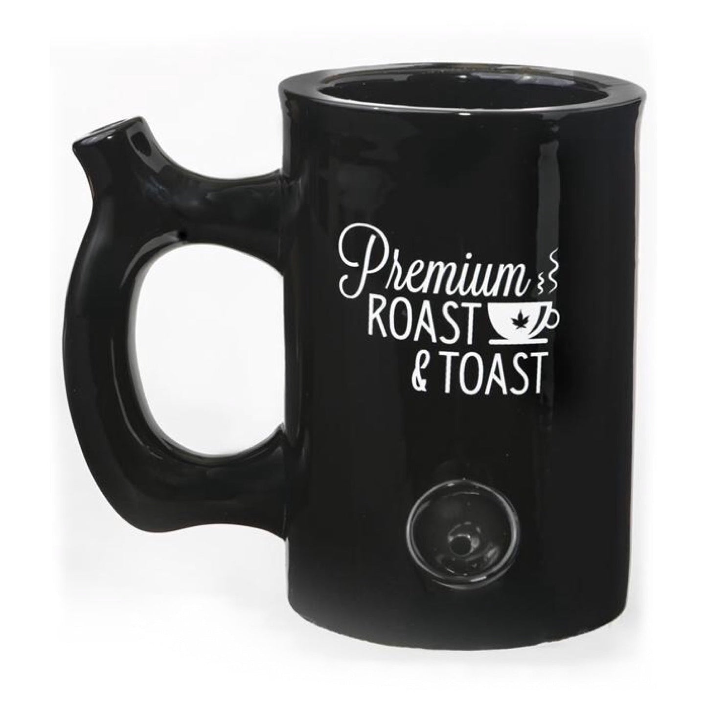 Roast & Toast Large Ceramic Coffee Mug Pipe